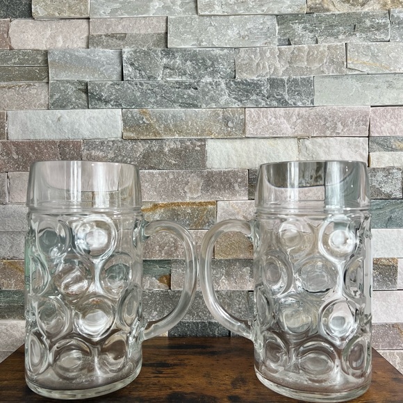 Carlsberg Large Beer Stein Mugs (2) - Picture 3 of 4